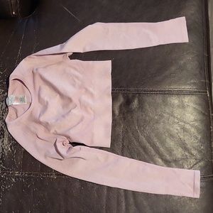 Gymshark pink medium crop top